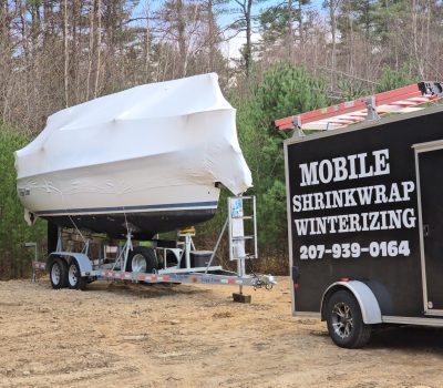 Sail boat Shrinkwrap